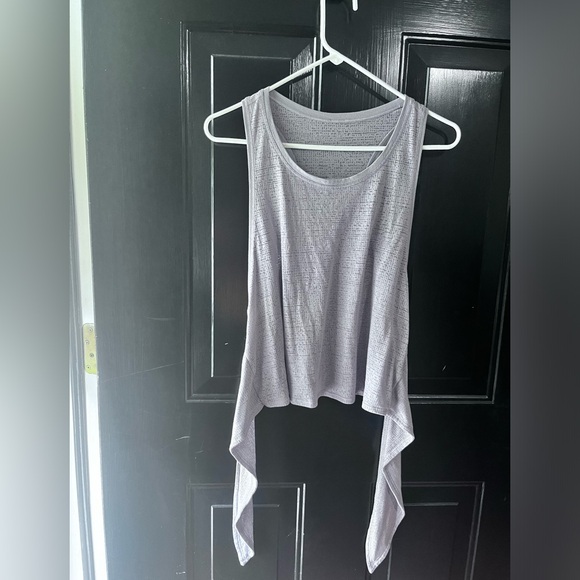 🍋 Lululemon Spirited Sissone Tank (LW1AZTS) - Gray - Approx. Sz 8 - Picture 6 of 12